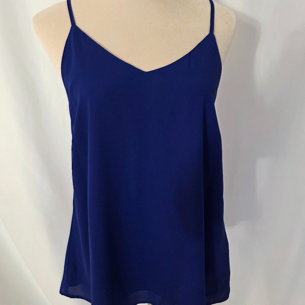 Doe & Rae Brand Royal Blue Color Size S      T538